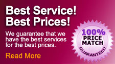 Best Service! Best Prices! Guaranteed!